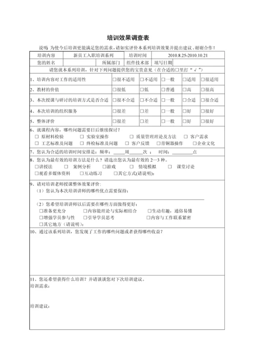 培训效果调查表.docx