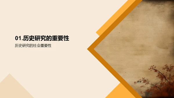 历史探索：研究与应用