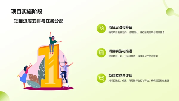 绿色手绘风大学生互联网+创新创业项目计划书PPT模板