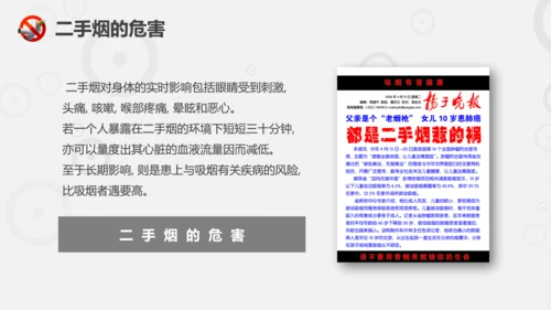 吸烟有害健康世界无烟日主题教育PPT课件