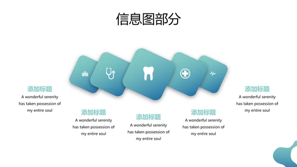 口腔牙科健康牙齿护理医疗动态PPT模板