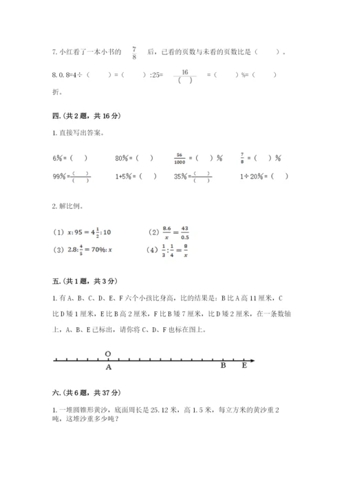 小升初数学综合模拟试卷【精品】.docx