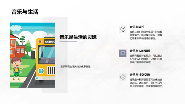音乐要素解析PPT模板