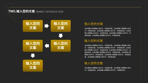 黑色商务风个人述职报告PPT模板