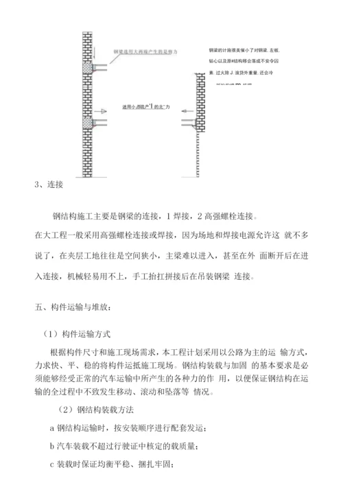 钢结构夹层专业施工方案.docx