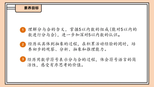 【课堂无忧】人教版一年级上册数学-1.4 分与合（课件）(共33张PPT)