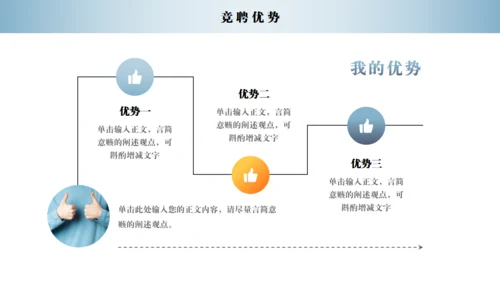 励志人生岗位竞聘通用PPT模板