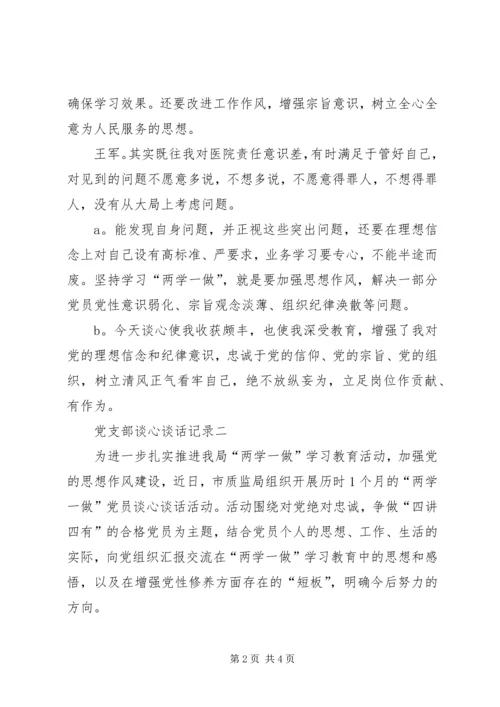第2党支部党员谈心谈话记录(5)(1).docx