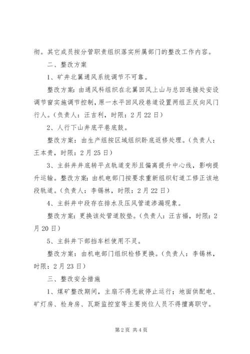 节后复产隐患整改方案和复工报告 (4).docx