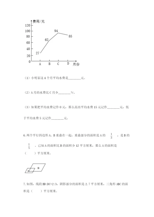 冀教版六年级下册期末真题卷完整答案.docx