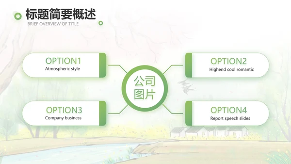 我的家乡江南旅游介绍展示PPT动态模板