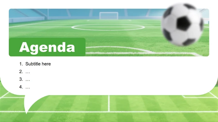 蓝绿色商务风体育运动产业调研报告PPT主题模板