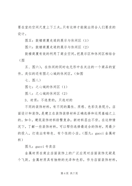 商业空间考察报告 (5).docx