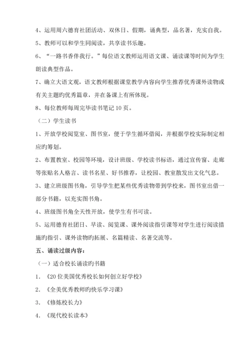 海量阅读专题方案.docx