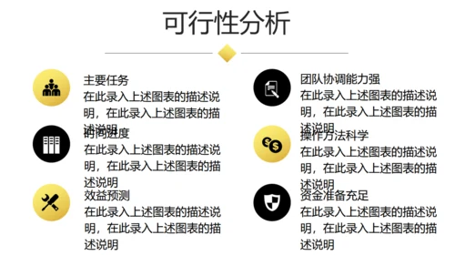 大气商业融资创业计划书商务通用PPT模板