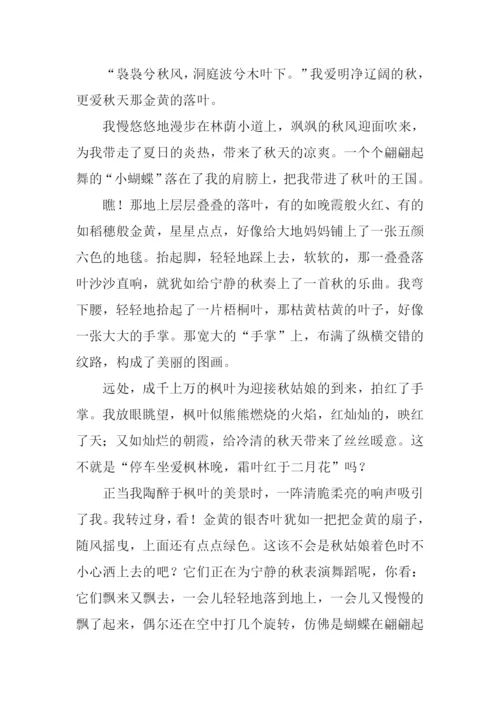 关于秋的散文.docx