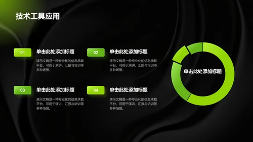 绿色简约风通用行业培训课件PPT