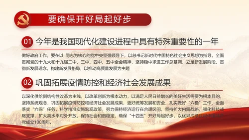 党政党支部年终工作总结汇报PPT党课