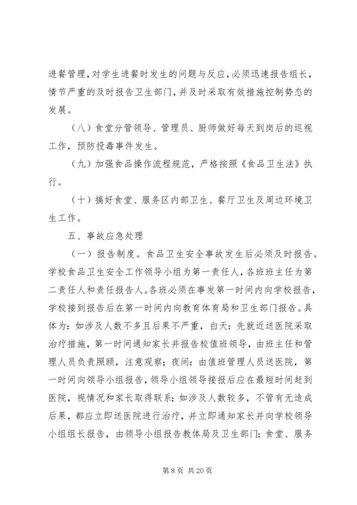 食品卫生安全应急预案 (7).docx