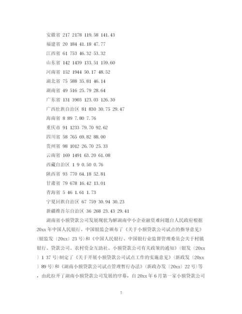 精编之小贷公司商业计划书.docx