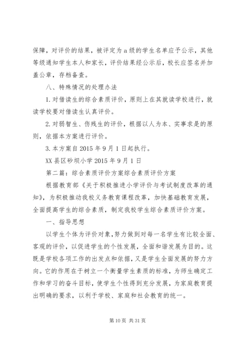 综合素质评价方案.docx