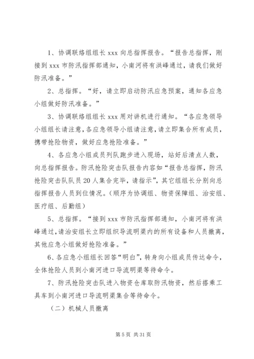 防洪度讯应急演练方案.docx