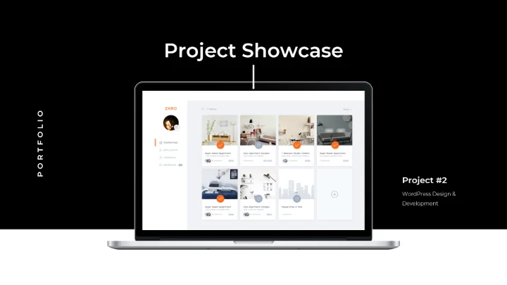 创意黑白调极简主义公司简介动态PPT模板