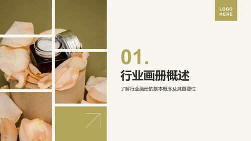 黄色摄影风通用行业画册图集PPT模板