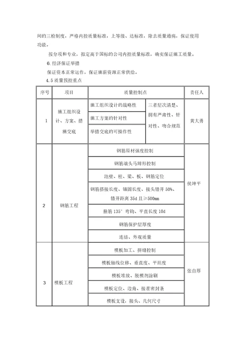 污水处理工程创优策划方案