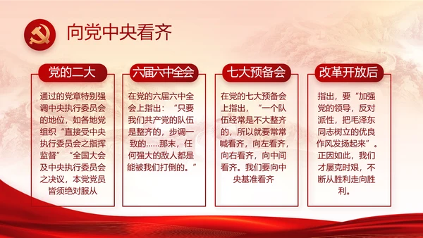 中国共产党纪律检查委员会工作条例PPT模板