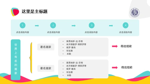 宜宾学院艺术生论文答辩通用ppt模板