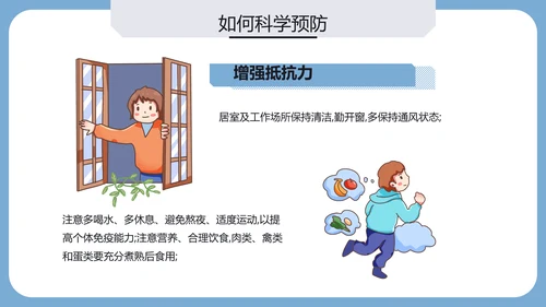 疫情防控疾病预防医疗PPT模板