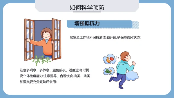 疫情防控疾病预防医疗PPT模板