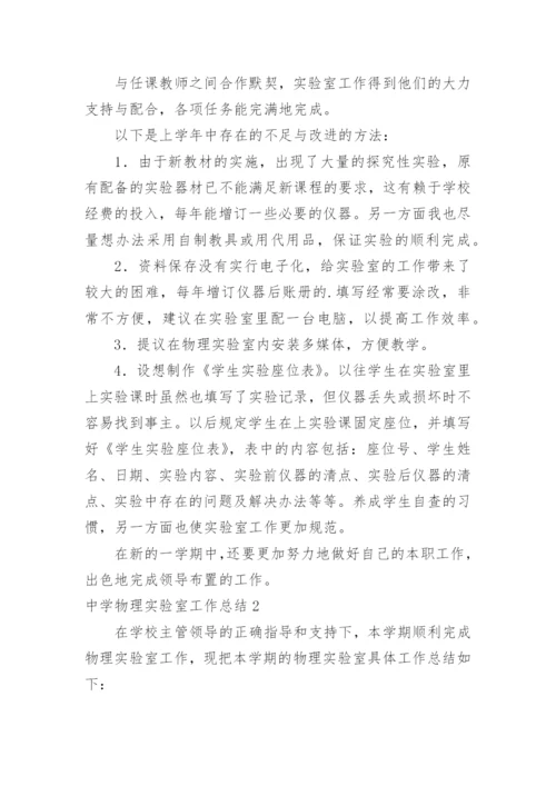 中学物理实验室工作总结.docx