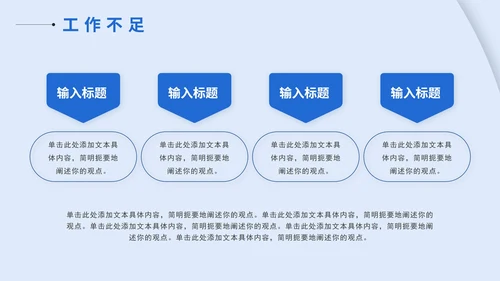 年中述职报告PPT模板