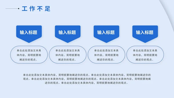年中述职报告PPT模板