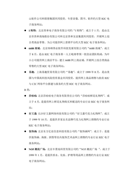 企业电子商务专项项目专题研究报告.docx