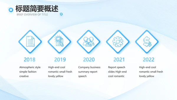 蓝色大气社会实践报告动态PPT模板