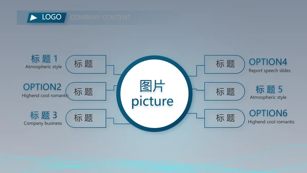 蓝色科技感AI智能大脑动态PPT