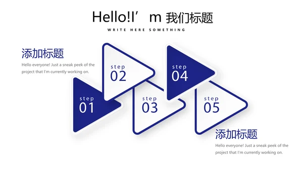 蓝色时尚医生述职报告工作总结动态PPT
