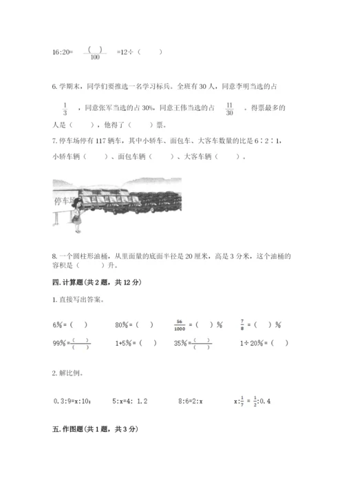 小学六年级下册数学期末卷（考点精练）.docx