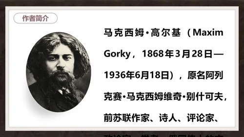 语文课件《最后一课》都德PPT模板