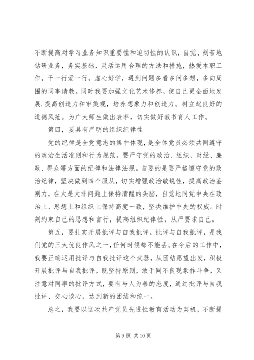 党员党性修养个人对照材料.docx