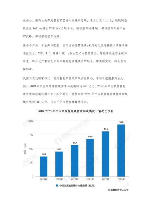 智能硬件行业市场规模及前景分析-智能家居成为探索热点-家居智能硬件市场挖掘潜力巨大.docx