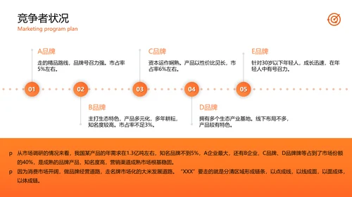 公司品牌营销方案计划PPT模板