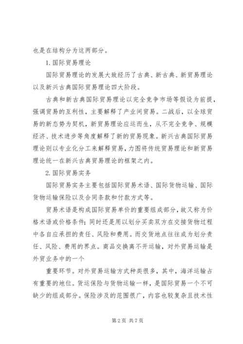 国际贸易理论与实务学习心得 (2).docx