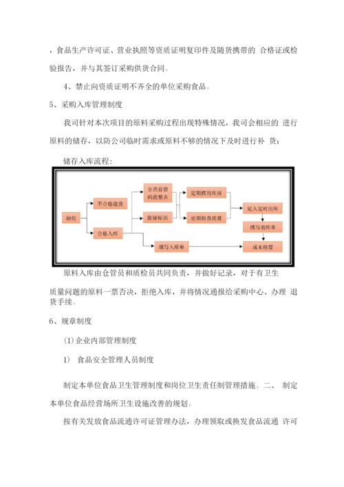 食品食材采购管理制度.docx