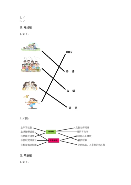 部编版二年级上册道德与法治 期末测试卷带答案（能力提升）.docx