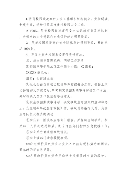 中小学校园欺凌事件预防与处理应急预案.docx