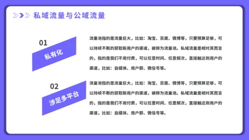 打造新媒体运营私域流量通用PPT模板